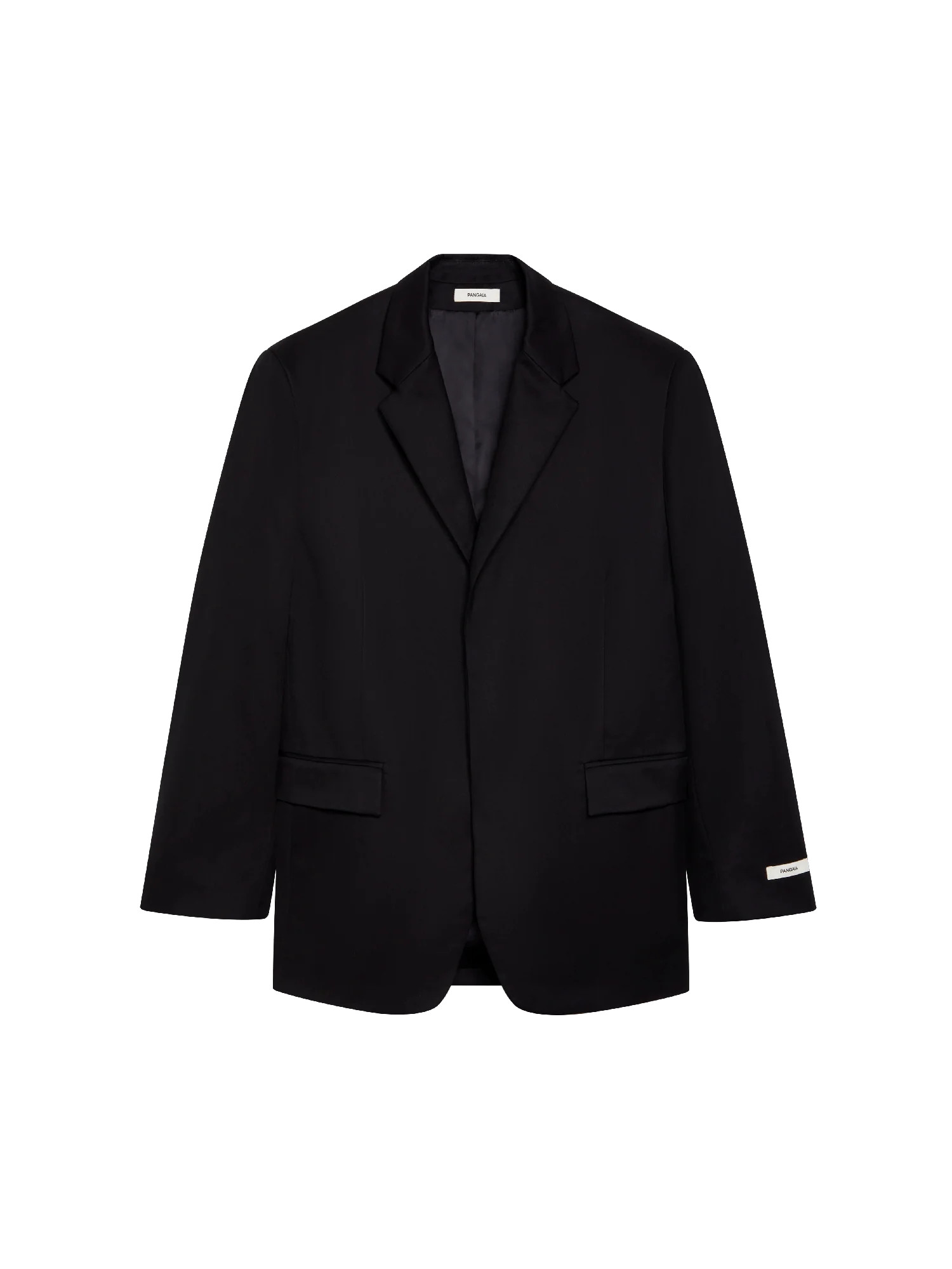 Organic Cotton Oversized Tailored Jacket - Black - Pangaia | The Pangaia (EU, UK, AUS)