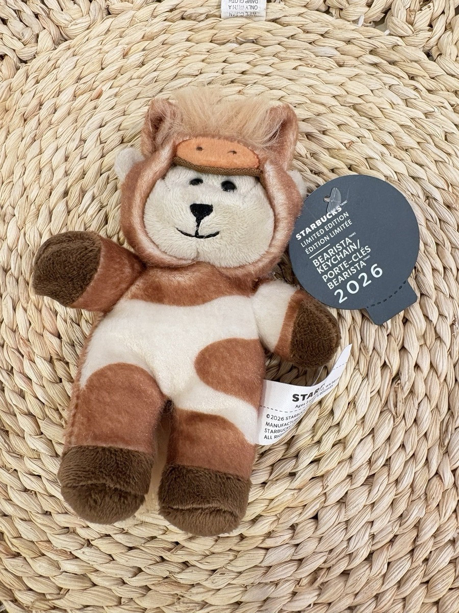 Starbucks Limited Edition 2026 Year of the Horse Bearista Keychain New | eBay US