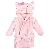 Hudson Baby Unisex Baby Plush Animal Face Robe, Aztec, One Size, 0-9 Months | Amazon (US)