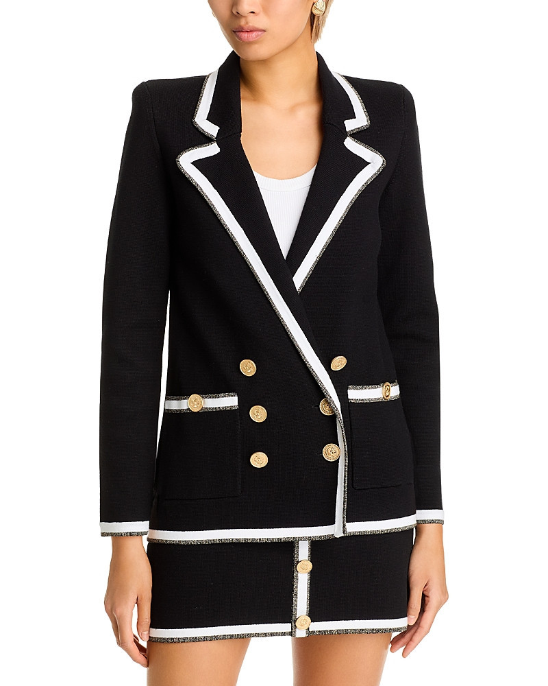 L'Agence Kenji Boyfriend Knit Blazer | Bloomingdale's (US)