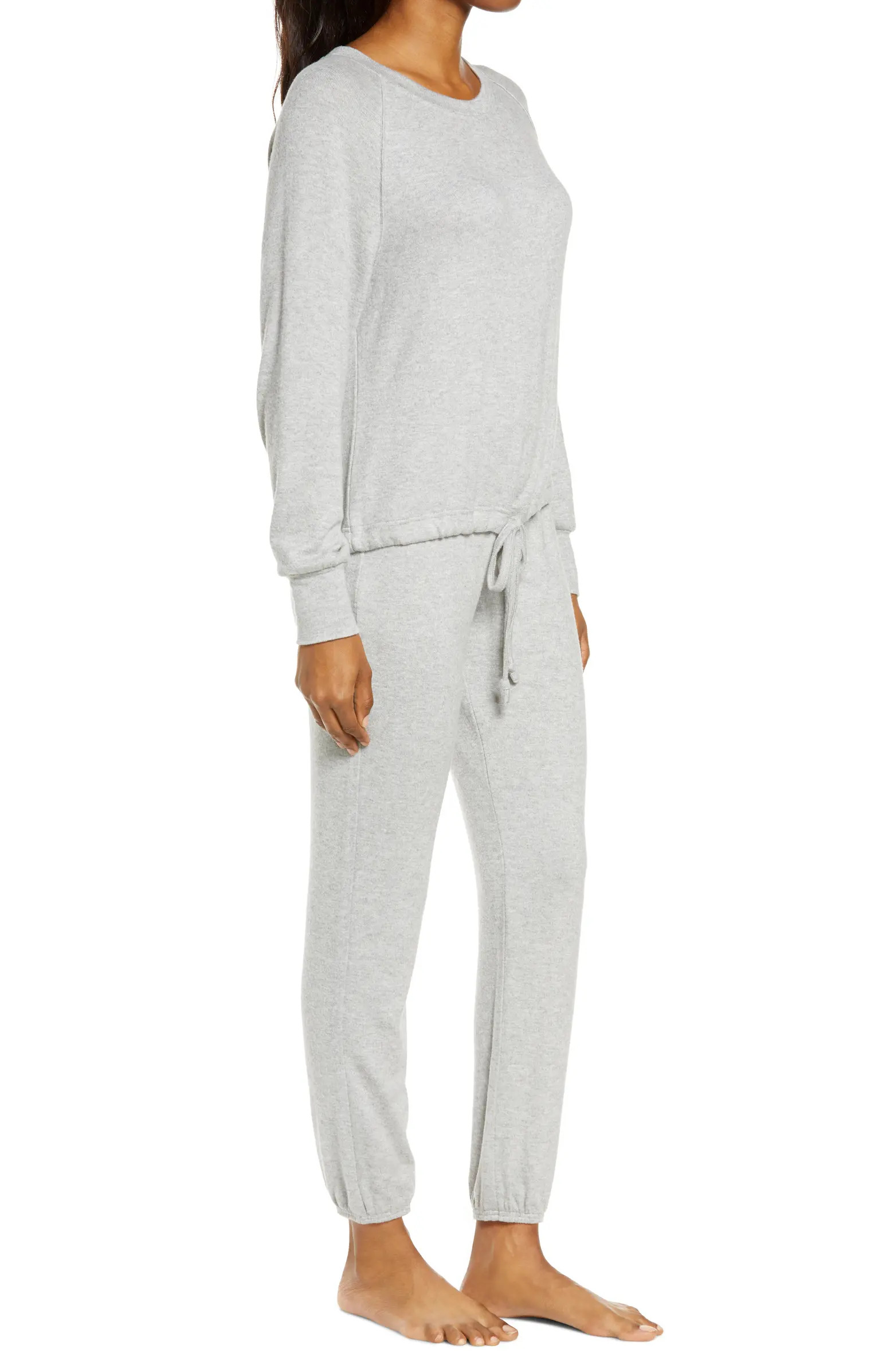 Gable Brushed Drawstring Pullover & Joggers Lounge Set | Nordstrom