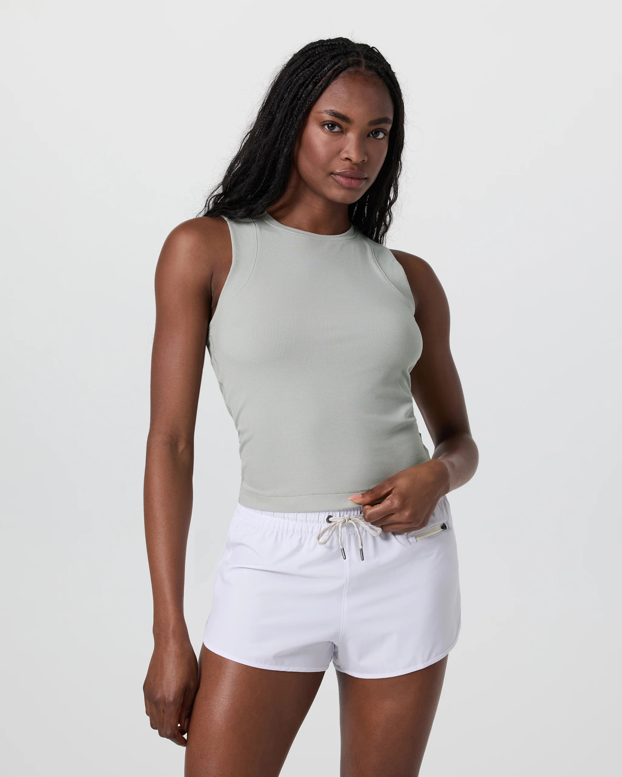 Pose Modern Tank | White | Vuori | Vuori Clothing (US & Canada)