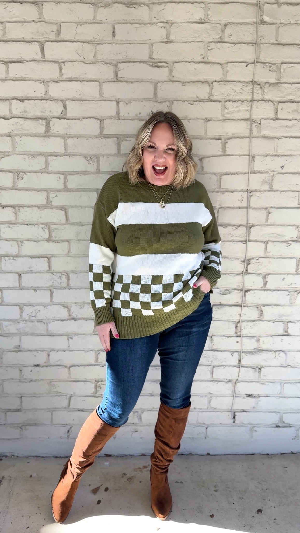 Skinny jeans forrrrrever!!! Large sweater & size 10 jeans. Boots tts & on major sale!!

#LTKSeasonal #LTKMidsize #LTKFindsUnder50