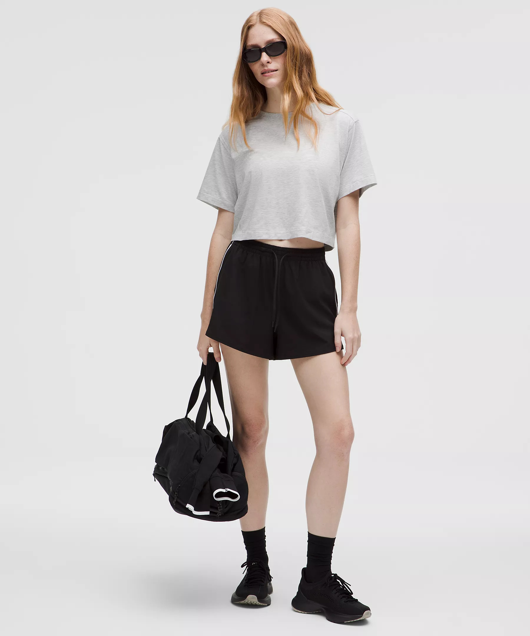 All Yours Organic Cotton Cropped T-Shirt | Women's Short Sleeve Shirts & Tee's | lululemon | Lululemon (US)