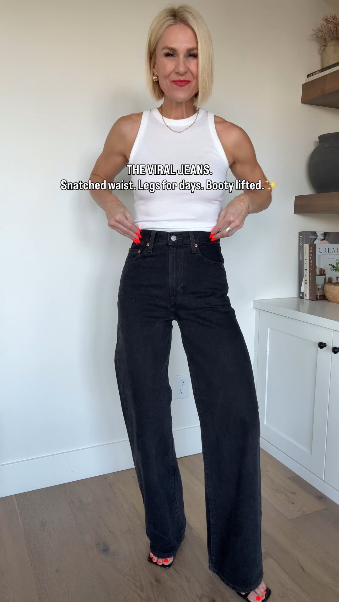 I cannot believe these viral jeans made it to the 40% off Black Friday sale! (👉 I linked several other pairs that I have in love they’re also marked down!)
Premium denim for $58  — it’s a no-brainer! Grab a pair because sizes will sell out. They fit true to size I’m wearing a 27 waist and chose a 34 inch inseam because I mostly wear mine with a little kitten heel. I have a blue wash as well with a shorter inseam that I wear with sneakers.

#LTKCyberWeek #LTKOver40 #LTKmomlife