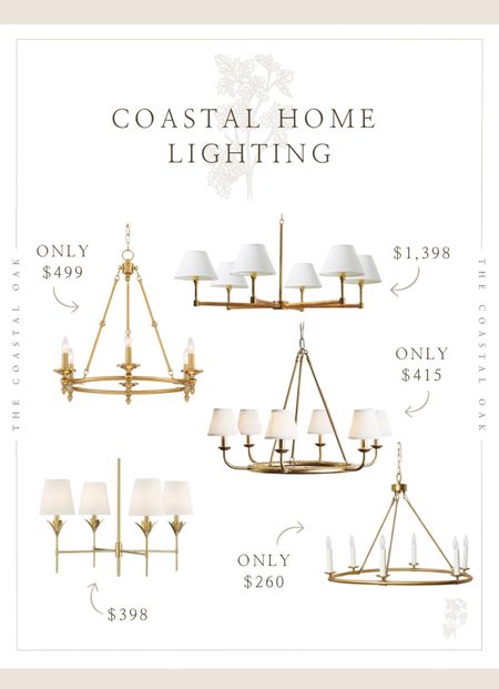 Coastal Home Lighting 

These are similar to mine! Love this look in a dining room! 

#LTKhome #LTKstyletip
