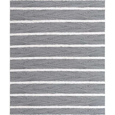 Casa Striped Cotton Black Area Rug Sabrina Soto™ Collection Rug Size: Rectangle 8'3 x 10' | Wayfair North America