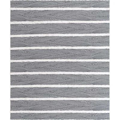 Casa Striped Cotton Black Area Rug Sabrina Soto™ Collection Rug Size: Rectangle 8'3 x 10' | Wayfair North America