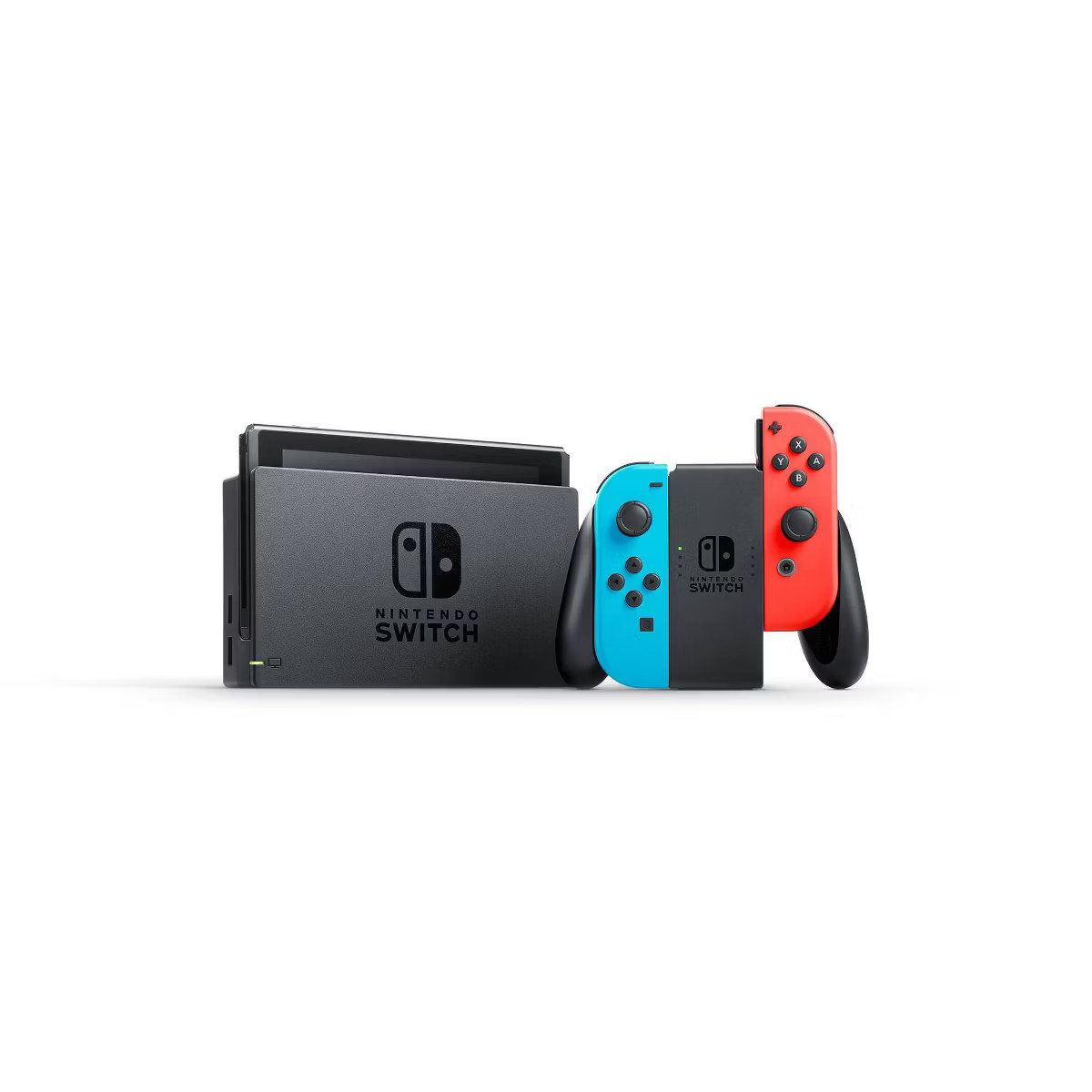 Nintendo Switch with Neon Blue and Neon Red Joy-Con | Target