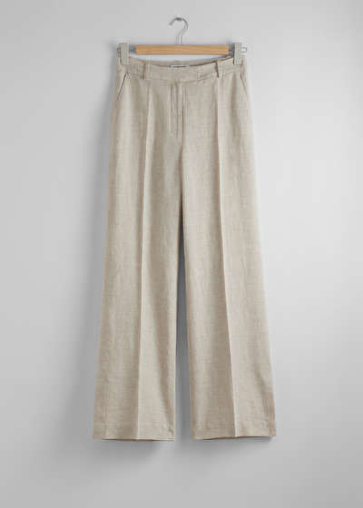 Tailored Linen Vest | & Other Stories US