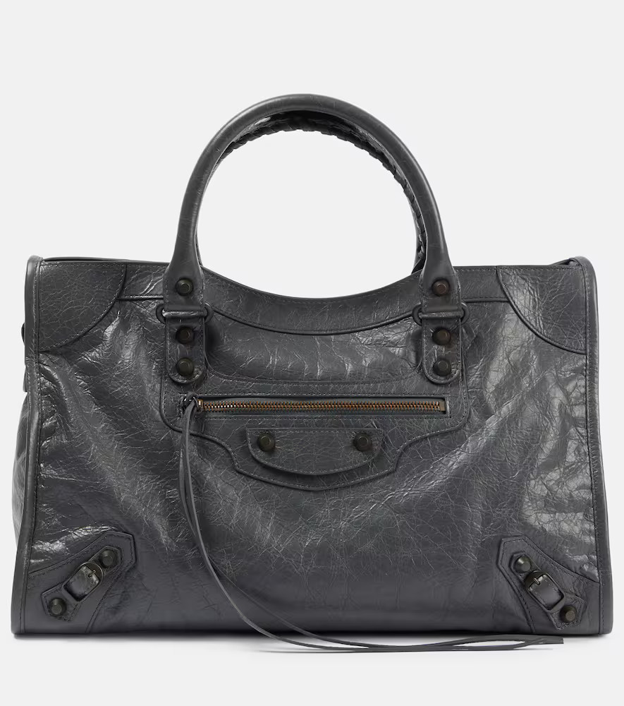 Balenciaga Le City Small leather tote bag | Mytheresa (US/CA)