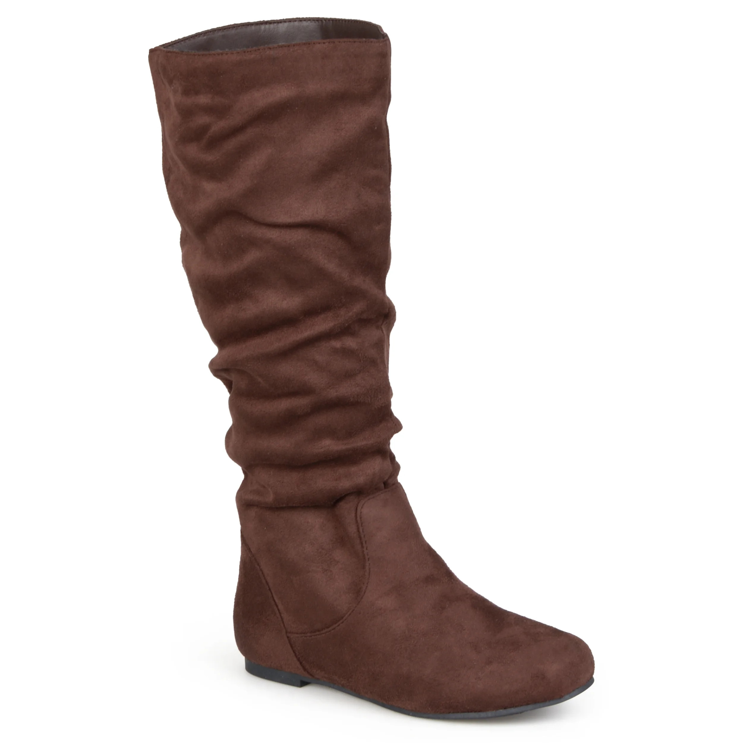Brinley Co. Slouchy Microsuede Boots (Women's) - Walmart.com | Walmart (US)