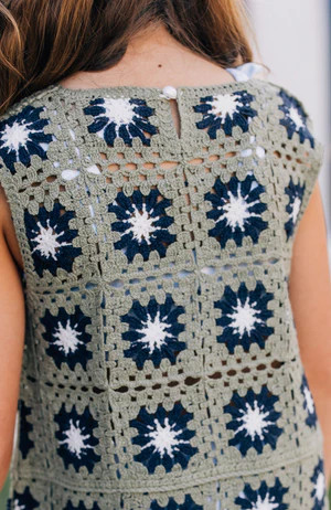 Crochet Cover Up Dress | Mebie Baby