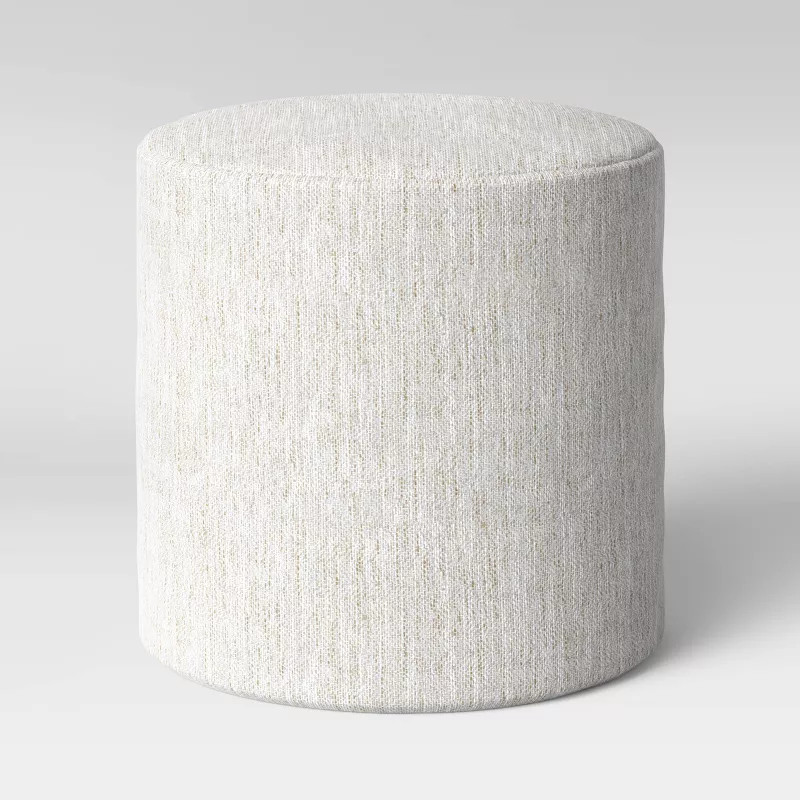Bodrum Round Upholstered Ottoman - Threshold™ | Target