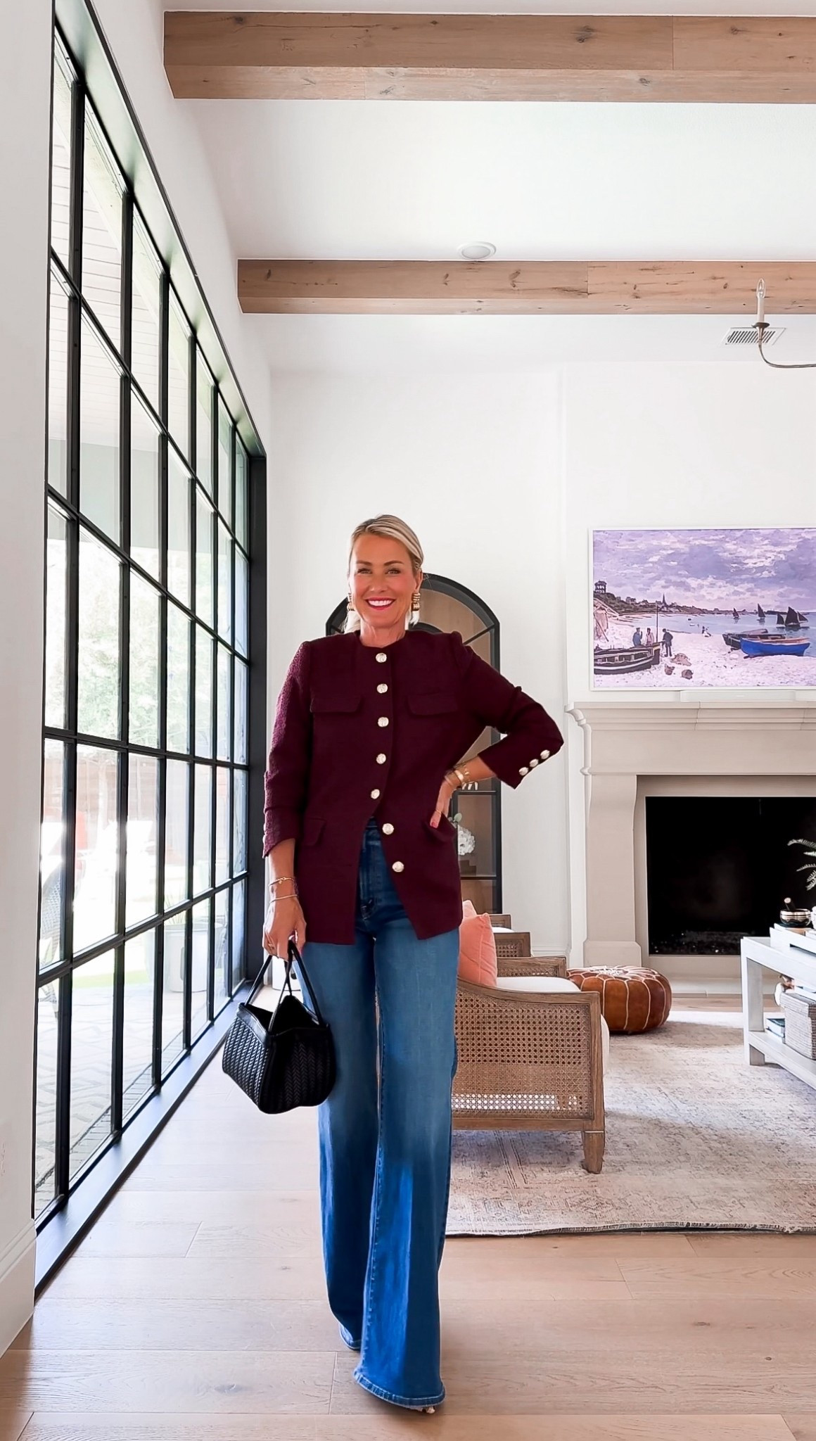 Jacket: XS
Jeans: 26

#LTKOver40 #LTKStyleTip #LTKSeasonal