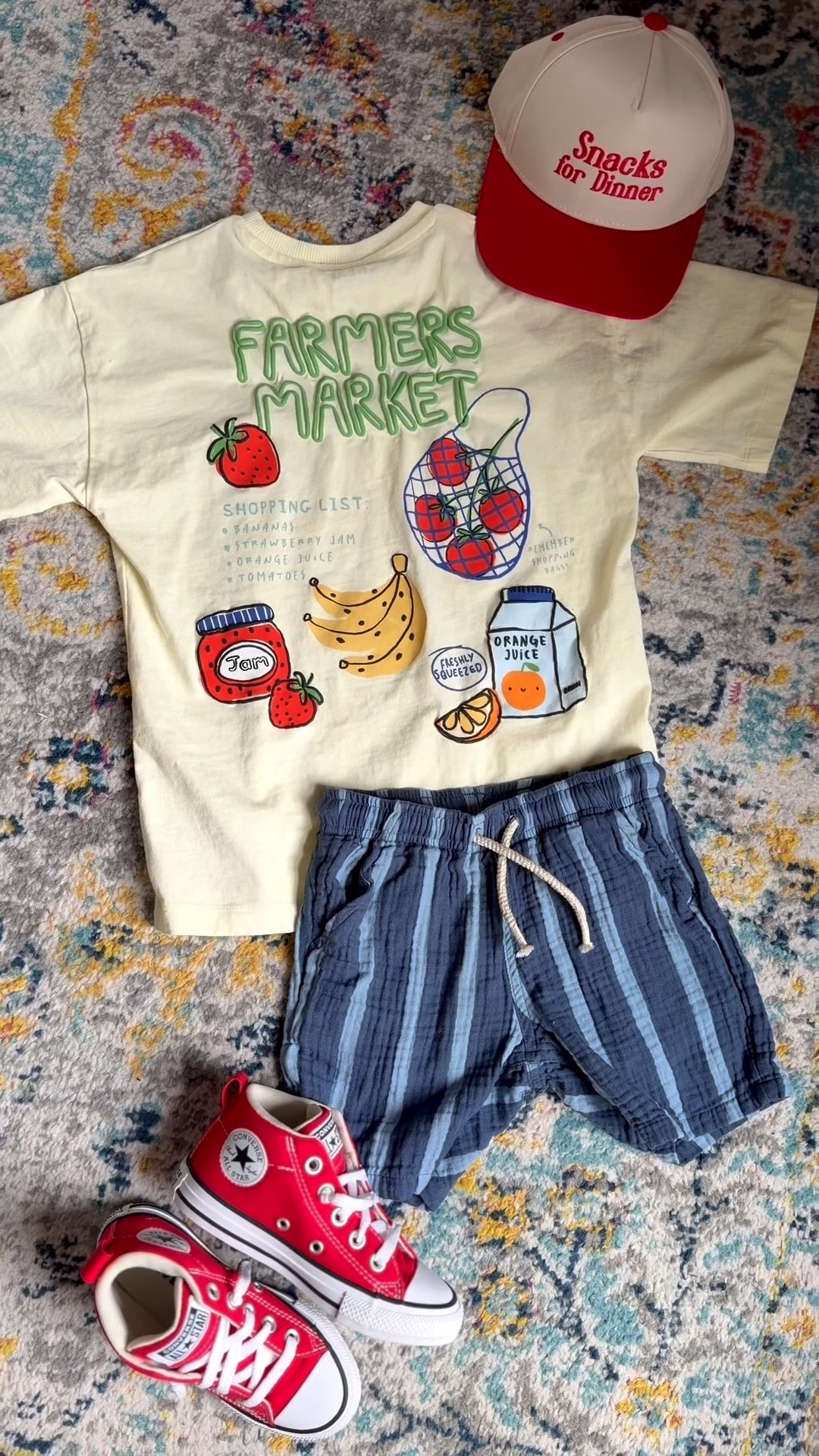 Recreating an outfit from this post I made a few weeks ago! I loved this shirt when I first saw it & couldn’t wait to style it! 
I picked different shorts & shoes, everything is linked below for you!


#toddlerboyclothes #toddlerboyoutfits  #toddlerboystyle #toddlerboyfashion #springoutfits #spring2026 #summeroutfits 

#LTKSeasonal #LTKKids #LTKootd