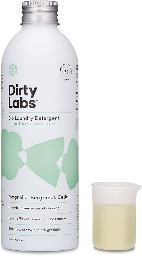 Dirty Labs | Signature Scent | Bio-Liquid Laundry Detergent | 32 Loads (8.6 fl oz) | Hyper-Concen... | Amazon (US)