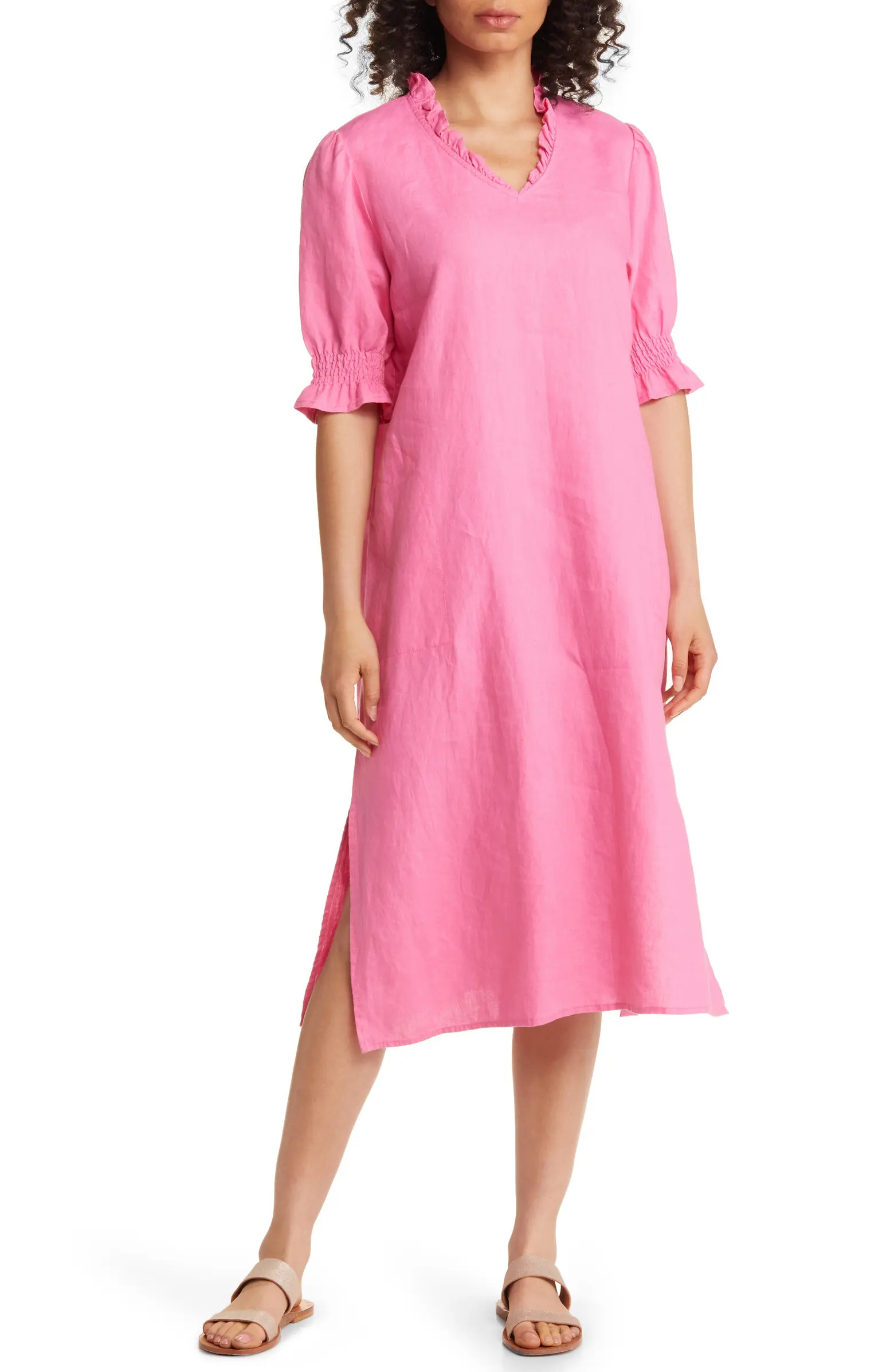 Masai Copenhagen Nydela Linen Shift Dress | Nordstrom | Nordstrom