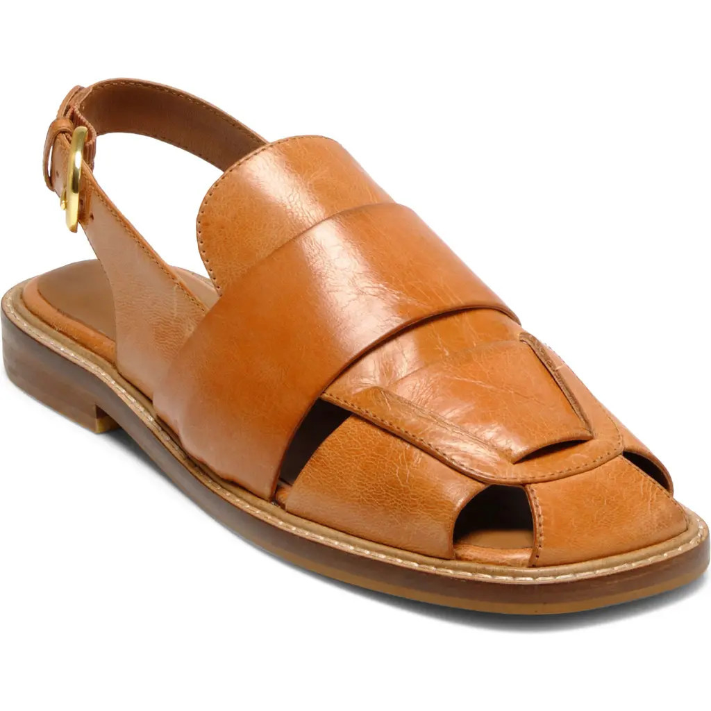Free People Libby Slingback Sandal in Vachetta at Nordstrom, Size 6.5 | Nordstrom