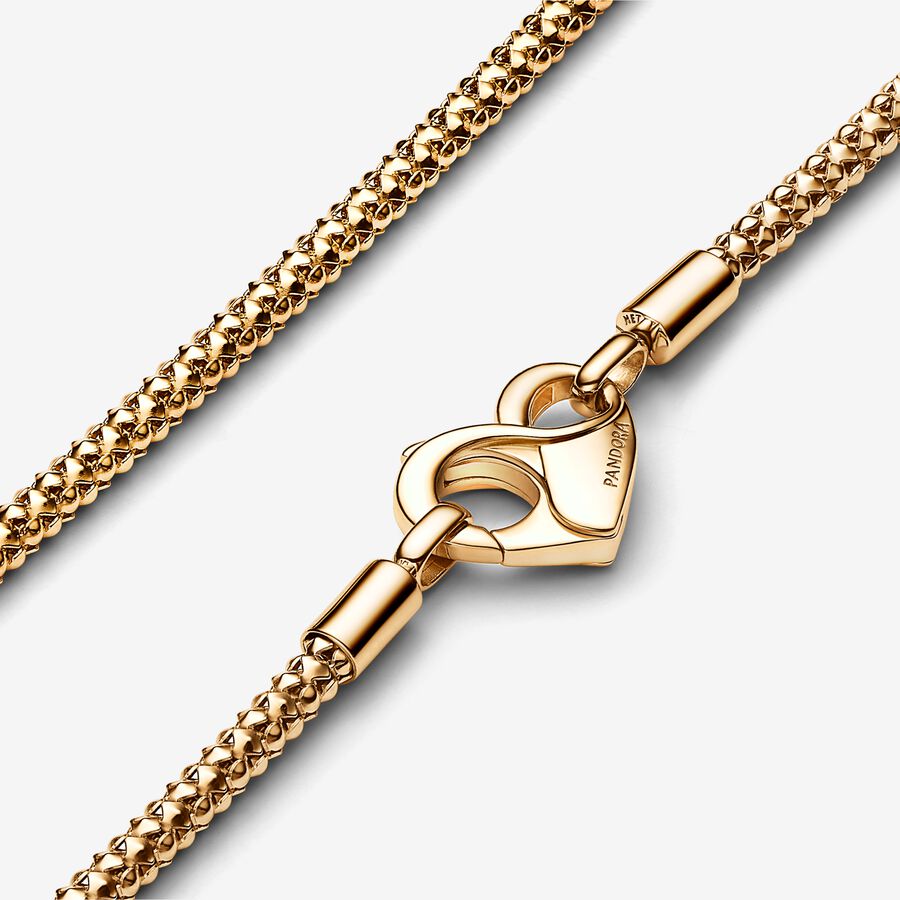 Pandora Moments Studded Chain Necklace | Pandora (UK)