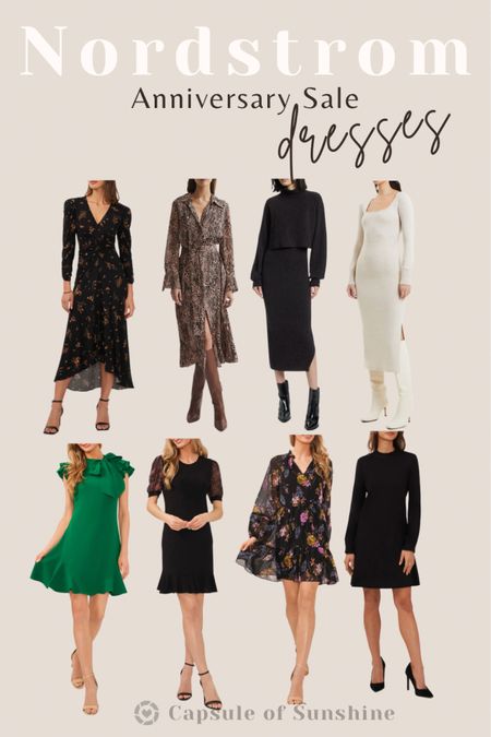 Nordstrom Anniversary Sale 2023 begins SOON!!! 

My top dress picks from the sale. There’s a good mix of old and new from last year! 

Cardmember Early Access opens up to Icons on July 11, Ambassadors on July 12, Influencers on July 13, and everyone else on July 17. Be sure to check your account if you’re a cardholder to see what level you are and when you’ll gain access. 

Go ahead and SAVE this post so you can easily access it once the sale opens up to you! 

#nordstromanniversarysale #nsale #dresses #mididress #maxidress #minidress #bodycon #halogen #highlow #floralprint #longsleeve #shirtdress #sweaterdress #ribbed #squareneck #frenchconnection #babydoll #cece #puffsleeve #fluttersleeve 

#LTKsalealert #LTKxNSale #LTKSeasonal