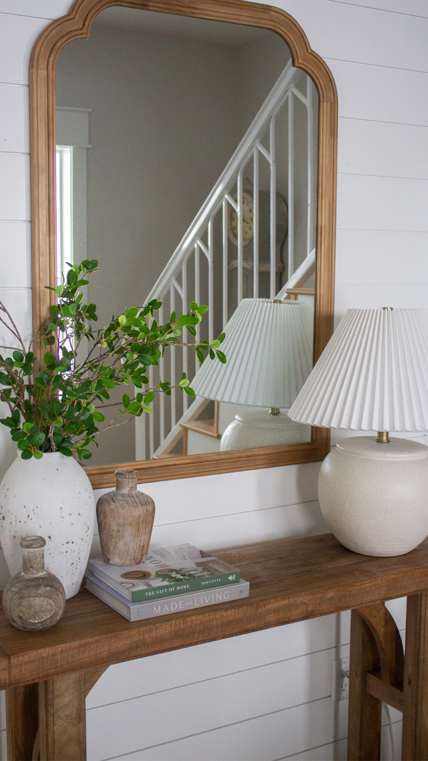 Slowly putting our entryway together! My very favorite console table is 30% off today! That’s the highest discount I’ve seen it go on. 

#LTKhome #LTKstyletip #LTKsalealert