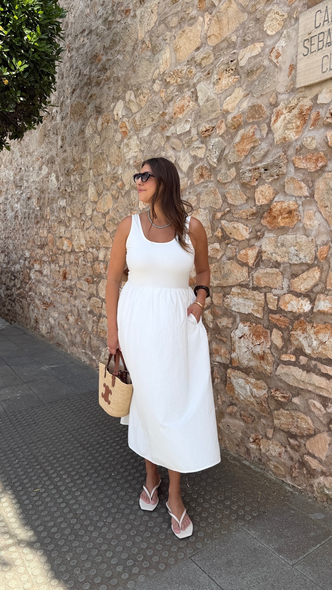 The white dress I packed on repeat 🤍

white midi dress, vacation outfit, European summer style, resort wear, travel outfit, white summer dress, Mallorca outfit, coastal chic, beach vacation style, woven bag, minimalist fashion, summer travel outfit, capsule wardrobe, effortless style, vacation fashion

#LTKMidsize #LTKTravel #LTKSeasonal