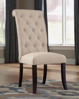 Tripton Dining Room Chair (Set of 2), Linen | Ashley Homestore