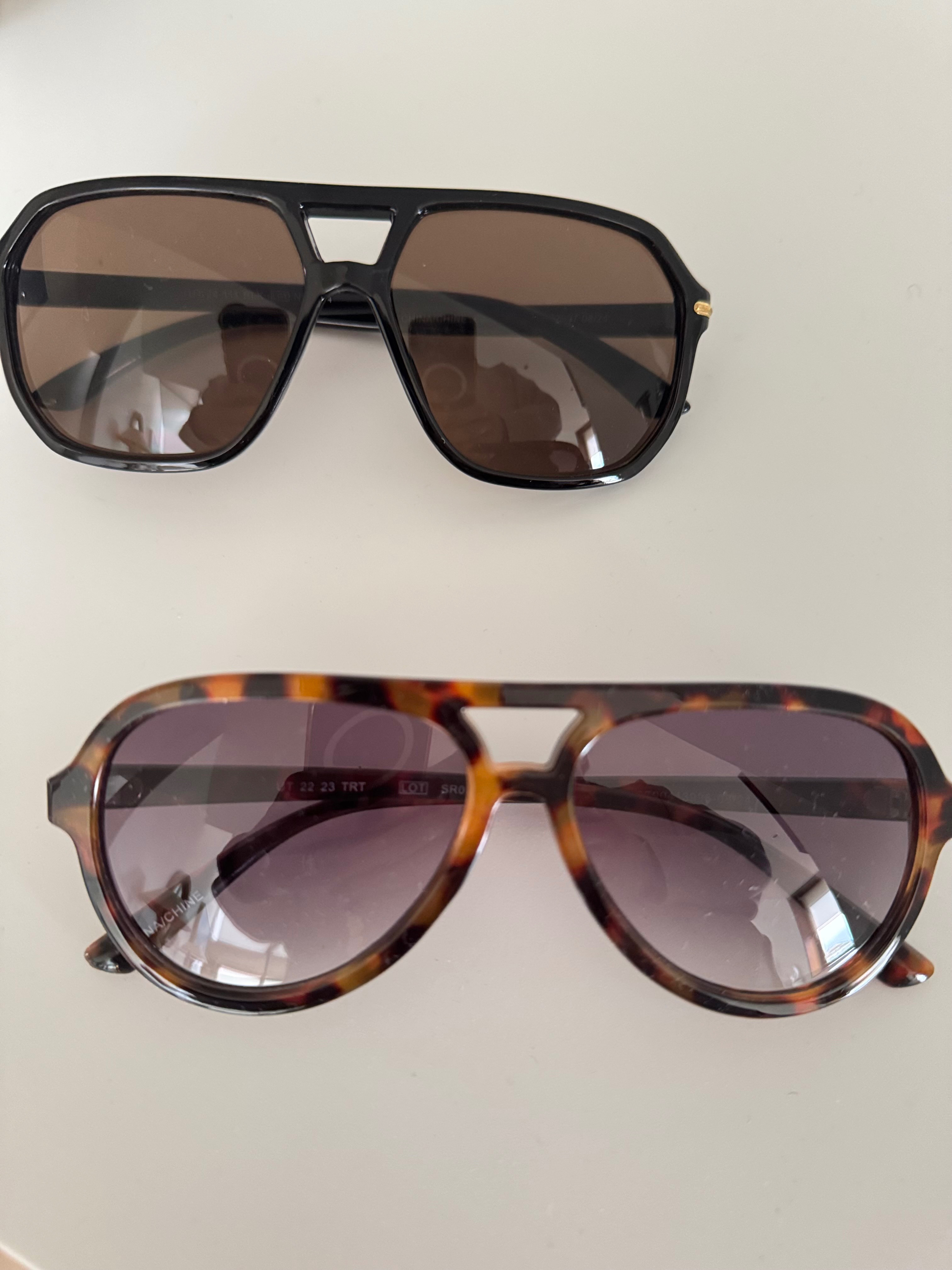 Inexpensive sunglasses to stylishly complete an outfit. 

One brown, one black depending on what you are wearing.
 

 #LTKWatchNow