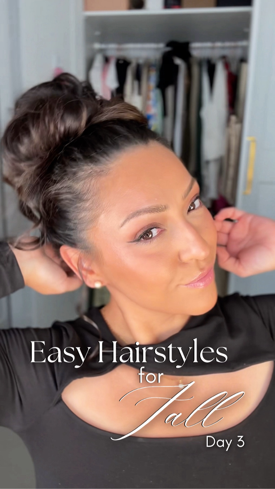 Quick and easy messy bun! Save and share with a friend🤭
Easy Hairstyles for Fall- Day 3🫶

Cute and easy messy bun for work or date night!😍

Using the Mane curling iron, I’ve had it for years and am still just as obsessed with it! 

Have you tried this messy bun hack?!🙈
•
•
•
#messybun #messybuntutorial #easyhairstyles #hairtutorial #hairstyles #updohairstyle  

#LTKBeauty #LTKOver40 #LTKStyleTip