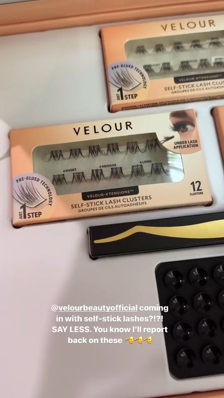 Velour just released self-stick lash kit and I can’t wait to try them! 

#LTKFindsUnder50 #LTKBeauty #LTKVideo