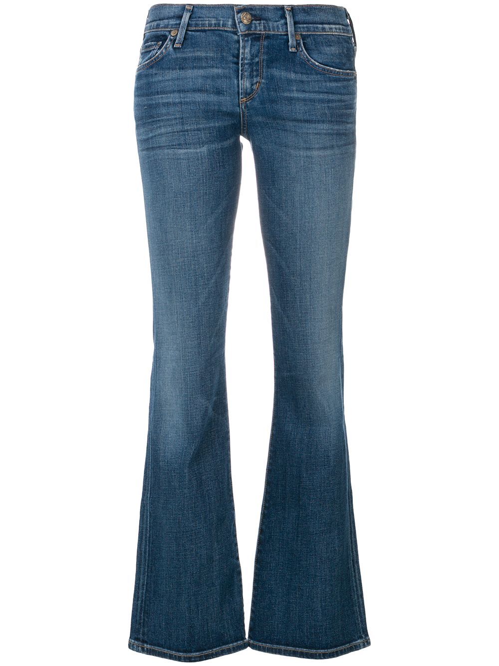 Citizens Of Humanity low-rise flared jeans - Blue | FarFetch US