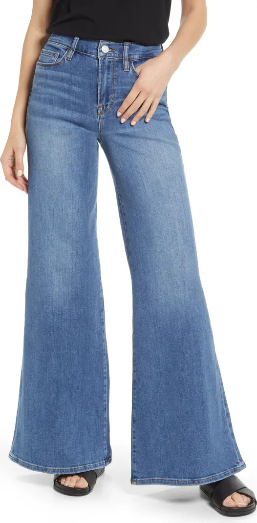 FRAME Le Palazzo High Waist Wide Leg Jeans | Nordstrom | Nordstrom