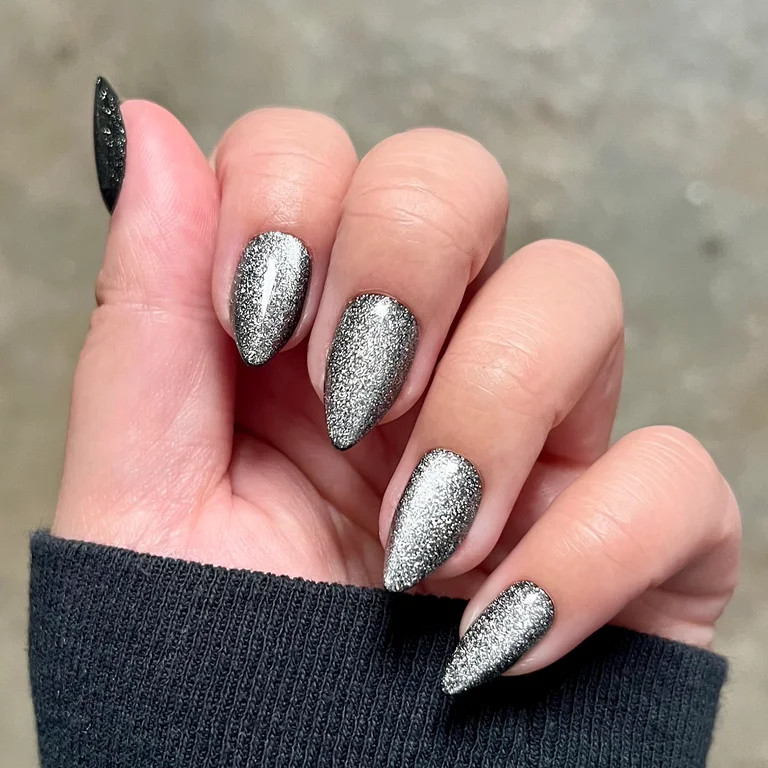 Olive & June Instant Mani Medium Stiletto Press-On Nails, Velvet Ink, 42 Pieces | Walmart (US)