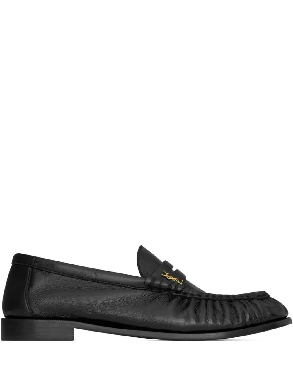 Saint Laurent Le Loafer Penny loafers - Black | Farfetch Global