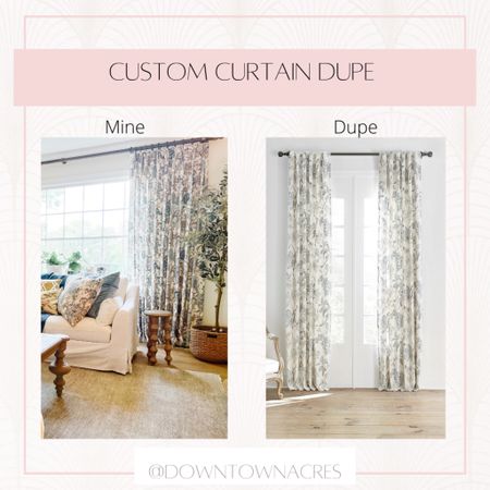 Ballard design curtain, curtain dupe, custom curtain

#LTKfamily #LTKstyletip