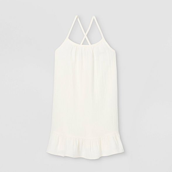 Girls' Flounce Strappy Cover Up - Cat & Jack™ | Target