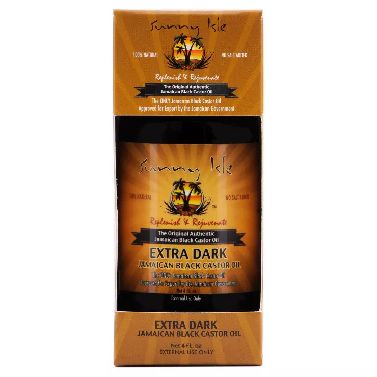 Sunny Isle Extra Dark Jamaican Black Castor Oil - 4 fl oz | Target