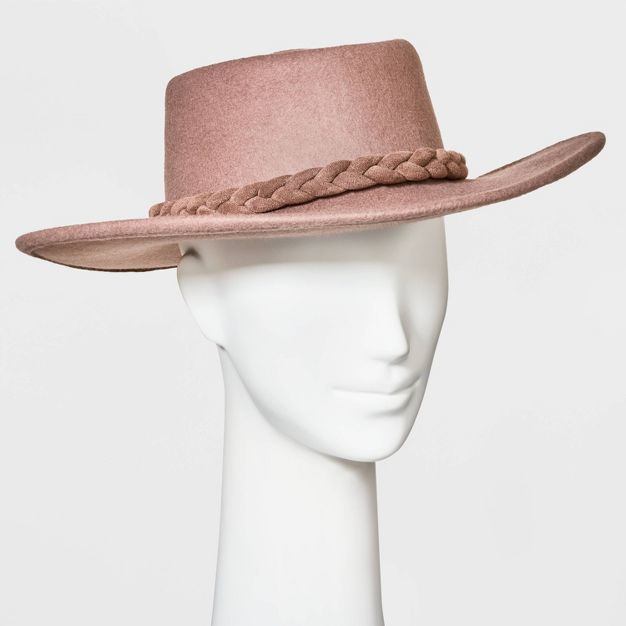 Women's Felt Boater Hat - A New Day™ | Target