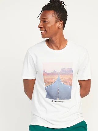 Soft-Washed Graphic T-Shirt for Men | Old Navy (CA)