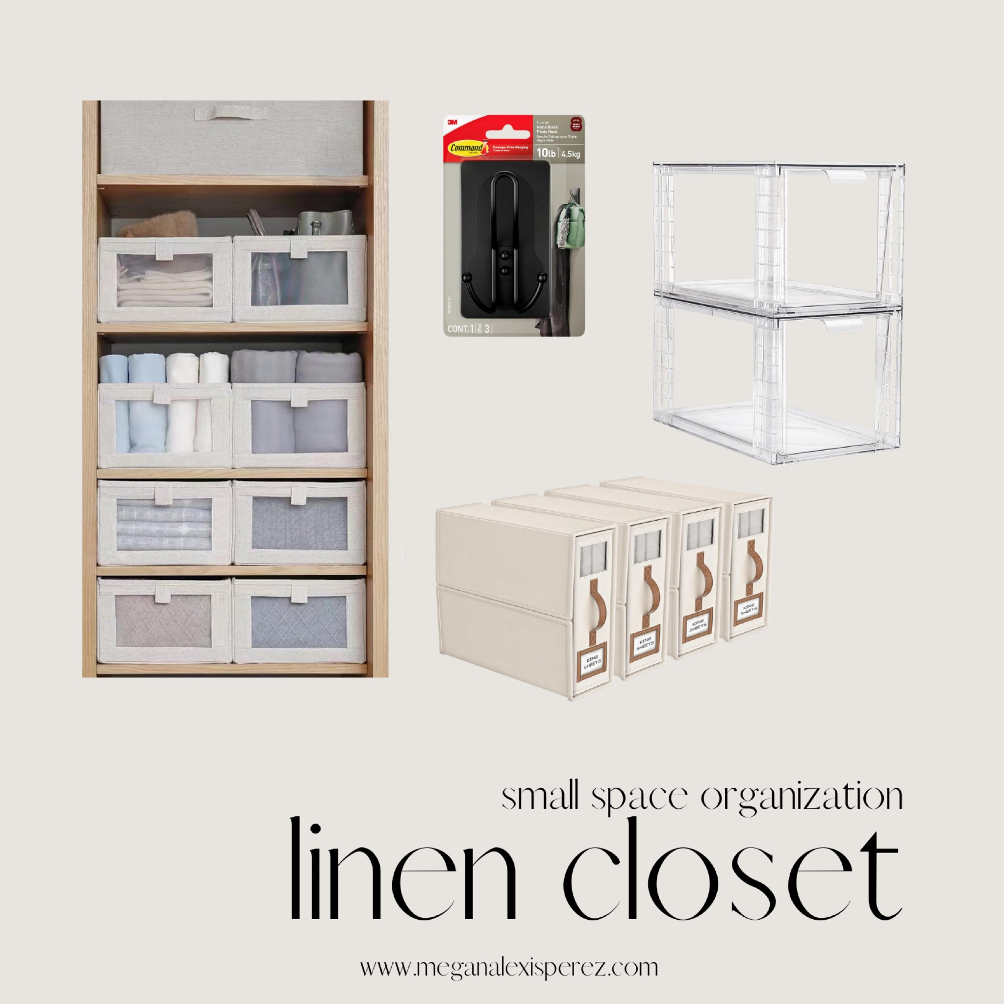 Here are some great options for those have a smaller linen closet! 

#LTKHome