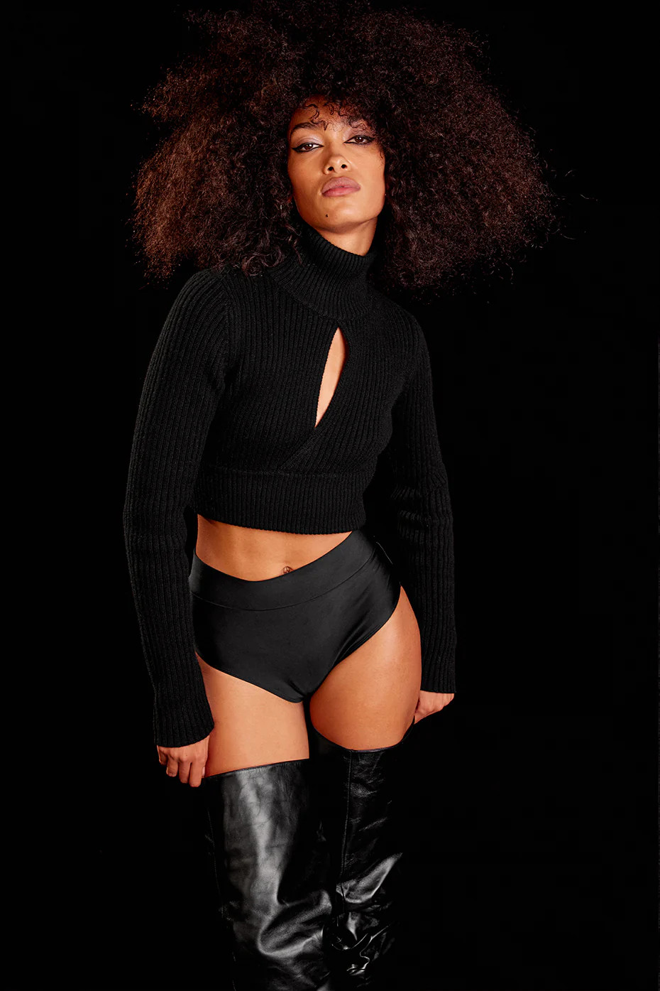 Cover Long Sleeve Top - Black | Alo Yoga (US)