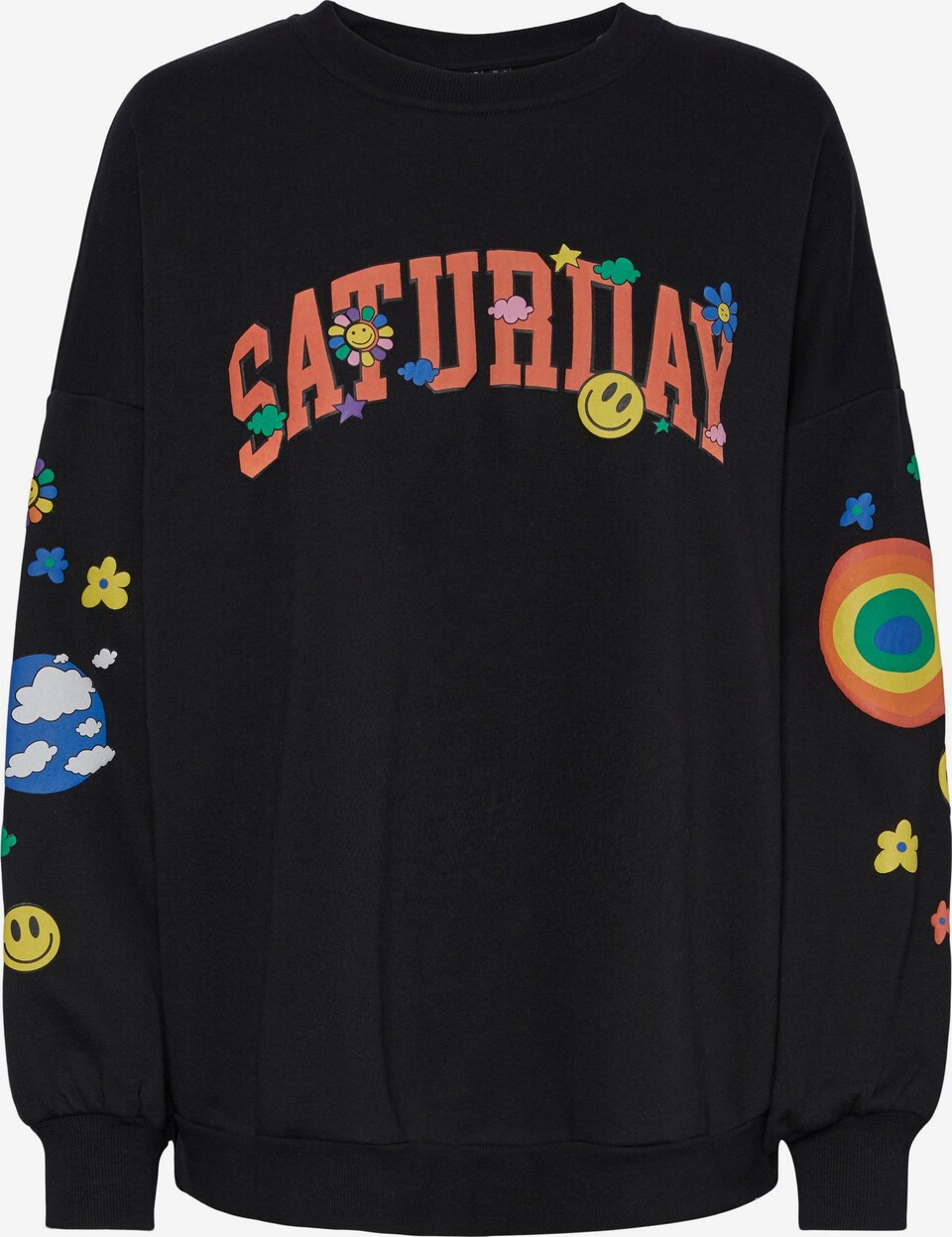 PIECES Sweatshirt 'DINNA' in Zwart | ABOUT YOU | ABOUT YOU NL