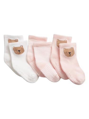 GAP Unisex Baby Socks Pink Cameo 0-3M | Amazon (US)