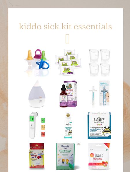 Sharing my essentials for having (constant) sick kids at home! Create an easy kit where you can grab everything you need.

#LTKfamily #LTKkids