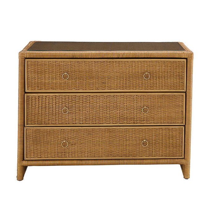 Suzanne Kasler Southport Rattan Chest | Ballard Designs, Inc.