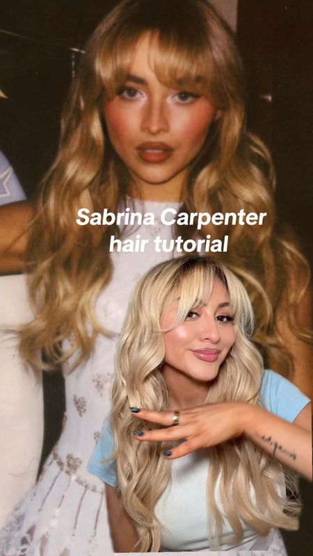 Sabrina Carpenter hair tutorial

#LTKBeauty #LTKFestival #LTKVideo