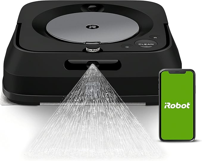 iRobot Braava Jet m6 6113 Ultimate Robot Mop - Wi-Fi Connected, Precision Jet Spray, Smart Mappin... | Amazon (US)