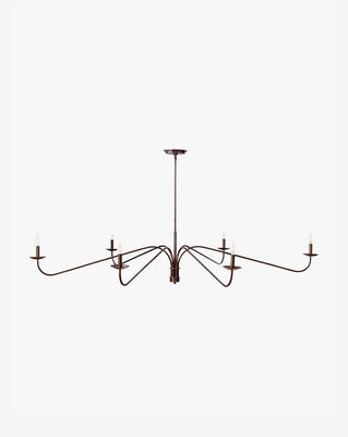 Philomena Chandelier Antique Brass/60 | McGee & Co. (US)