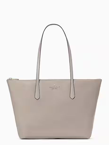 Kate Spade Kitt Large Tote, Warm Taupe | Kate Spade Outlet